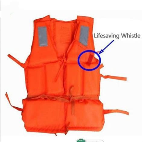Купить Оранжевая пена жизнь плавательный жилет + спасательное свисток ...