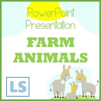 FREE - Farm Animals - PowerPoint Presentation - Vocabulary and Quiz