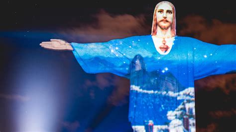 Así Lucirá El Cristo Redentor Por Los Juegos Olímpicos Infobae