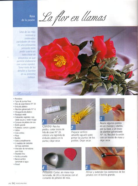 Todo Flores De Porcelana Fria Paso A Paso Rosas En Porcelana Fria 03