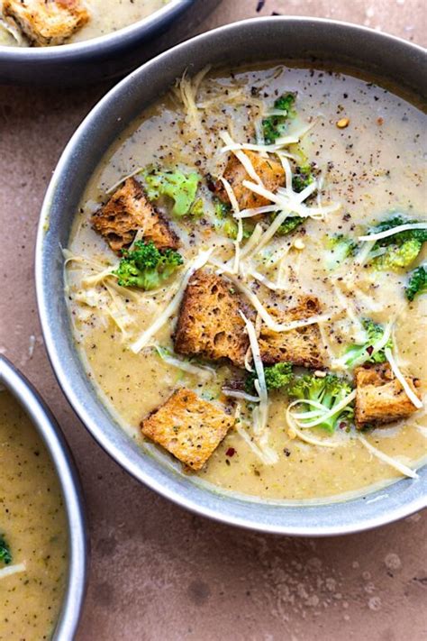 Vegan Broccoli Cheddar Soup Cupful Of Kale