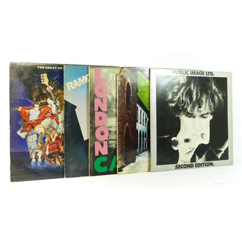 Six Punk Vinyl LPs To Include The Sex Pistols The Great Rock N Roll Swindle 1980 Virgin V216