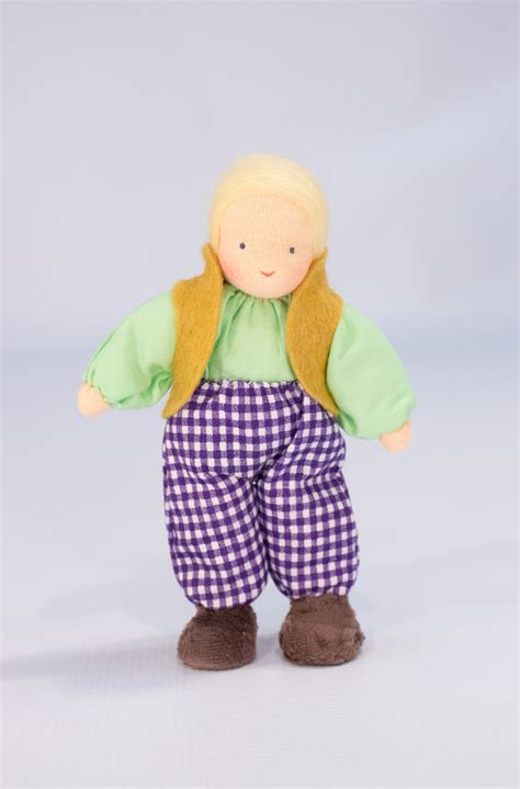 EVI Doll Father Blonde Hair Honeybee Toys