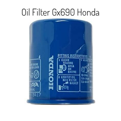 Jual Oil Filter Gx690 Honda Shopee Indonesia