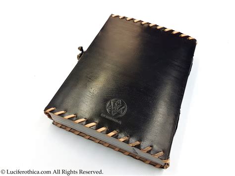 Baphomet Leather Journal Spellbook