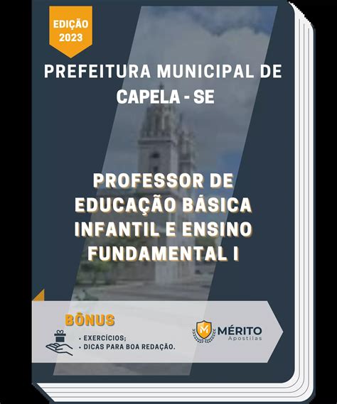 Apostila Professor De Educação Básica Infantil E Ensino Fundamental I