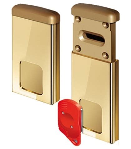 Броненакладка с магнитным ключом DiSec MG220Mini (золото) купить в ...