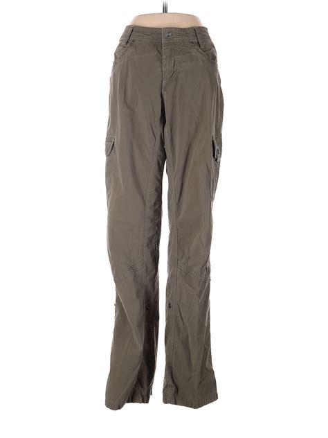 Kuhl Solid Gray Cargo Pants Size 8 53 Off ThredUp