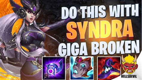 Wild Rift Syndra Is Giga Broken If You Do This Challenger Syndra