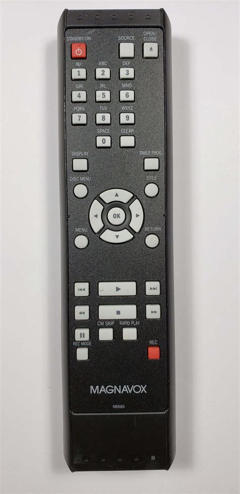 Magnavox Nb886ud Nb886 Dvd Vcr Combo Remote Control — Best Deal Remotes