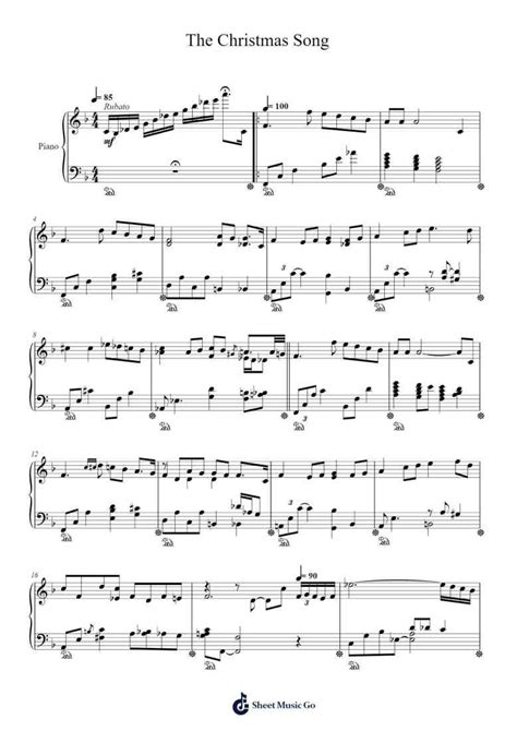 The Christmas Song Vince Guaraldi Sheet Music