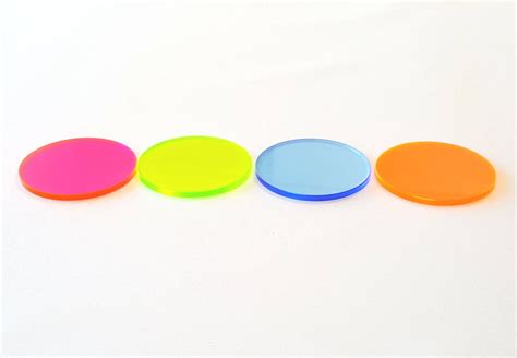 Acrylic Circle Blanks Select Size And Translucent Etsy