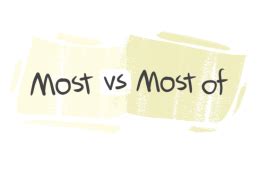 "Most" vs. "Least" in the English Grammar | LanGeek