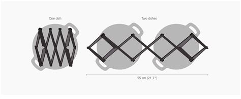Joseph Joseph Stretch Folding Silicone Trivet For Hot Pot And Pan Expanding Nonslip Stand Heat