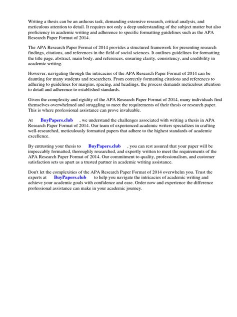 Apa Research Paper Format 2014 Download Free Pdf Apa Style