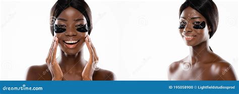 Of African American Naked Woman With Stock Photo Image Of Wellness