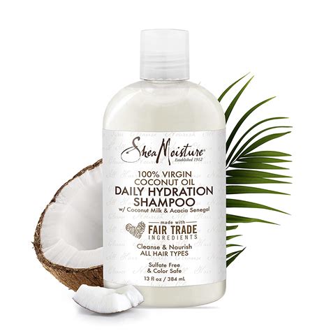 Shea Moisture 100 Virgin Coconut Oil Daily Hydration Shampoo 13oz