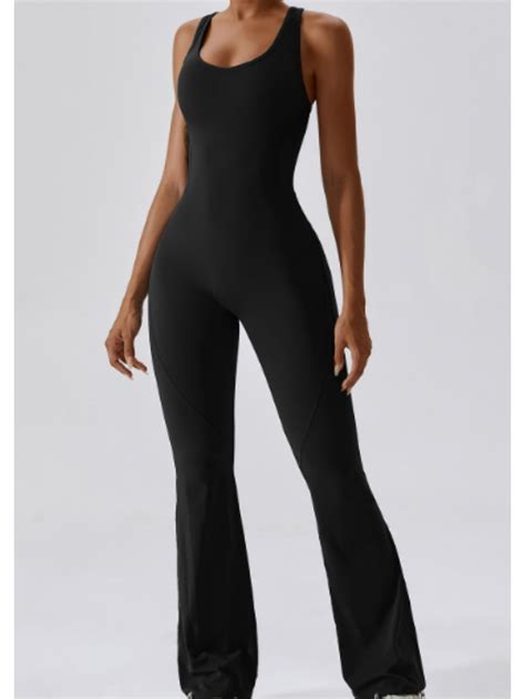 Womens Skinny Tight Bandage Sports Yoga Pants Jumpsuit Romper Playsuit