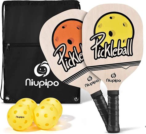 Buy Niupipo Pickleball Paddles Pickleball Paddles Set With Balls And 1