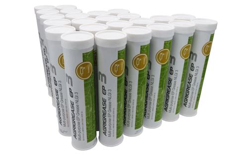 AGRIGREASE EP 3 Multi-Purpose EP Grease Tubes Pack of 24 NLGI 3 ...