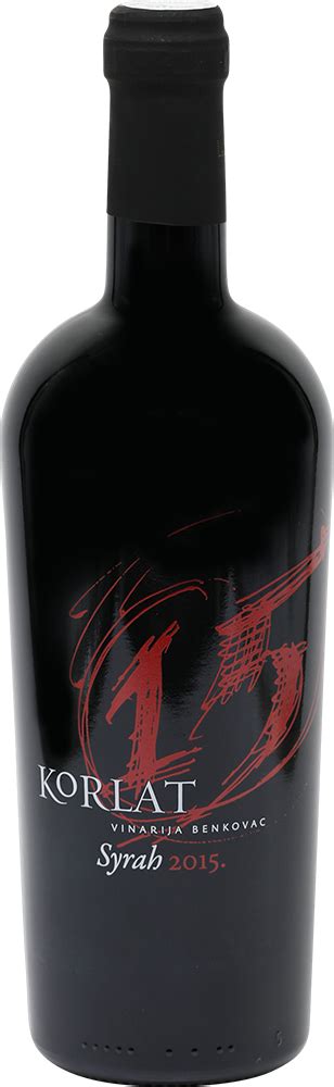 Badel Korlat Syrah Rotwein 0 75l 14 Kreis Suisse S A