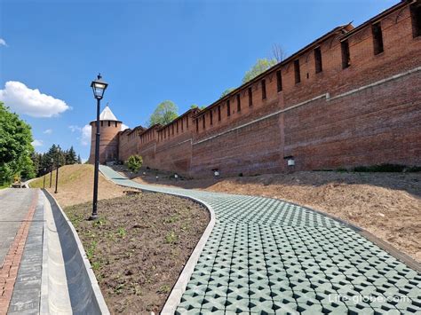 Кремлёвский бульвар (аллея Любви), Нижний Новгород - видовая улица у ...