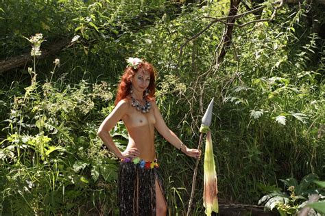 Wild Woman In The Stream IMG Porn Pic