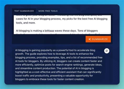 Text Summarizer Free Ai Summarizing Tool Generator