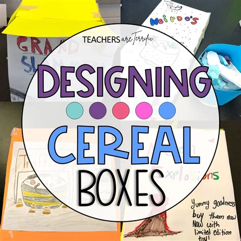 Cereal Box Design Project