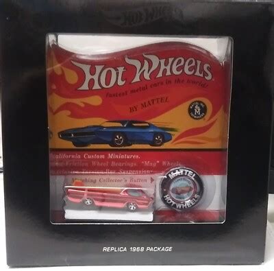 HOT WHEELS 50TH ANNIVERSARY ORIGINAL 16 DEORA BLACK BOX MINT 1091 2500