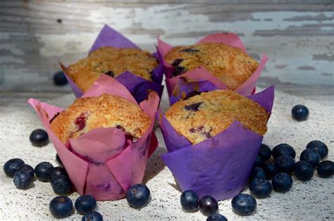 Muffins Aux Bleuets Usa La P Tite Cuisine De Pauline