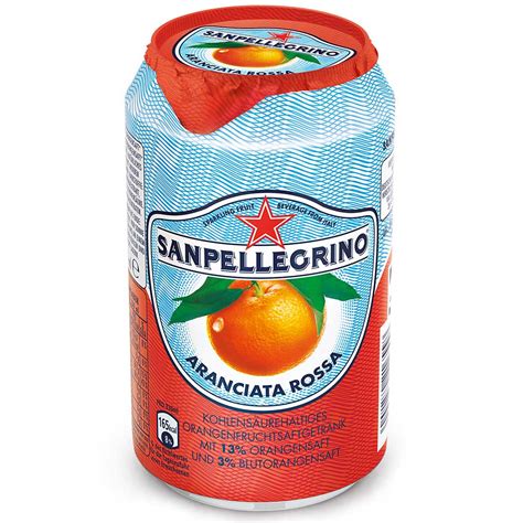 Kiosksvenvogel San Pellegrino Aranciata Rossa L