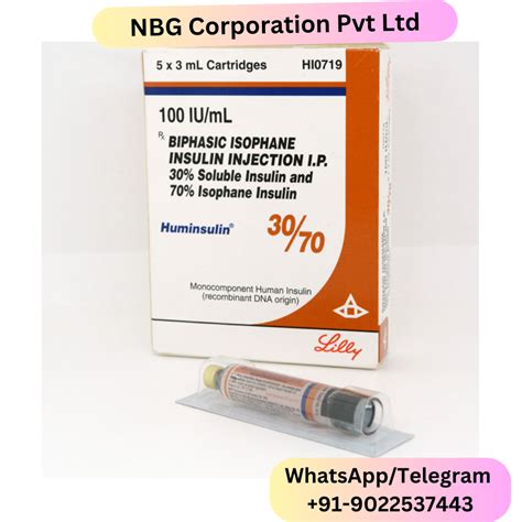 Biphasic Isophane Insulin Injection Wosulin Latest Price
