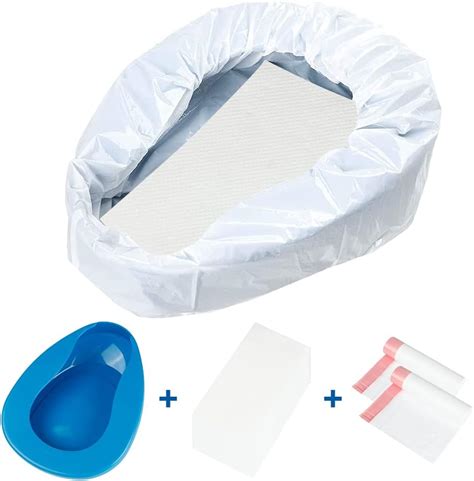 Bed Pans For Elderly Females And Males 30 Pack Disposable