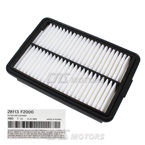 Filtro De Aire GENUINE Para 17 20 Hyundai Elantra GT Kona Veloster