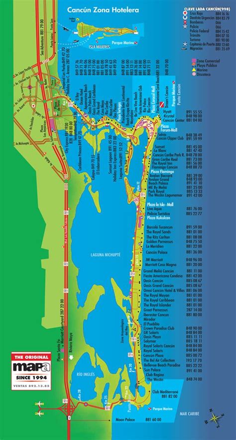 Zona Hotelera Cancun Map - Draw A Topographic Map