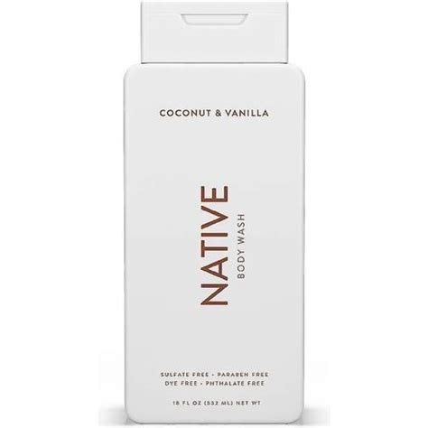 Native Body Wash Coconut And Vanilla 532ml • Se Pris