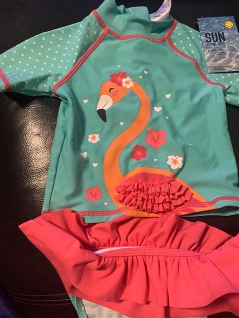 Bikini Mädchen Grösse UV Schutz Badeanzug Flamingo Kaufen auf Ricardo