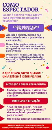 Saiba Como Identificar Situa Es De Ass Dio Durante O Carnaval Metr Poles