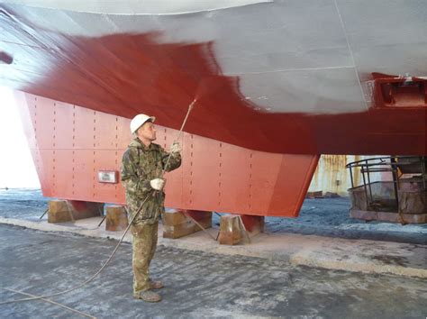 Покраска кораблей, выбор краски, процесс
