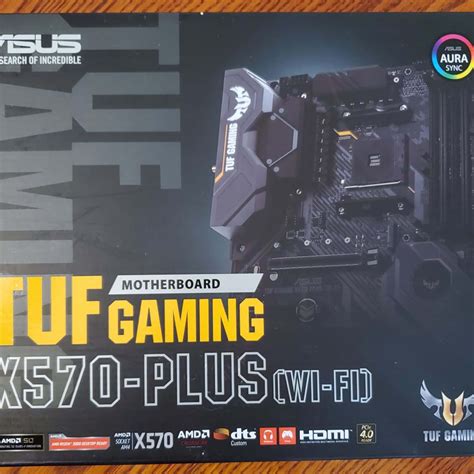 Pre Owned Asus ‎tuf Gaming X570 Plus Wi Fi Socket Am4 Amd Motherboard Jawa