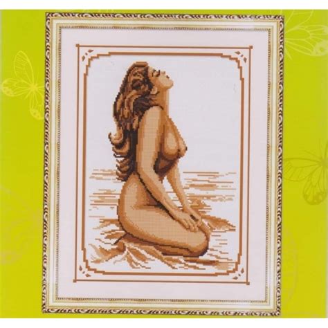 The Nude Crossstitch Pattern Pattern Only Shopee Philippines