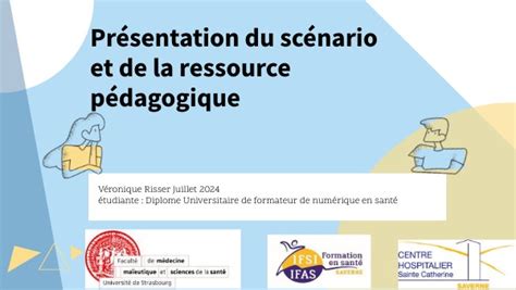 Pr Sentation Du Sc Nario Et De La Ressource P Dagogique