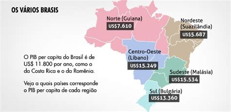 Fotos PIB Per Capita Do Brasil Por Estado 16 12 2013 UOL Economia