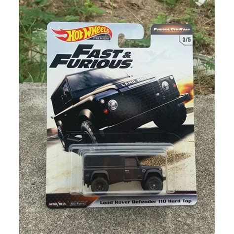 Jual Hot Wheels Premium Fast And Furious Land Rover Defender 110 Hard Top Shopee Indonesia
