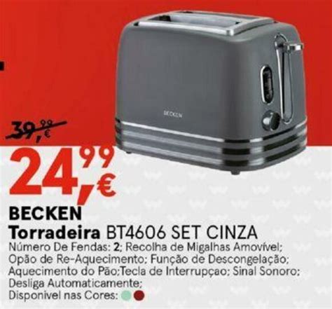 Promo O Becken Torradeira Em Worten