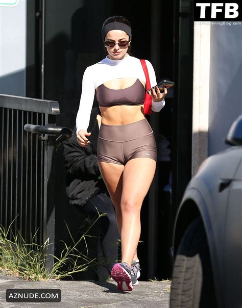 Addison Rae Sexy Seen Showing Off Her Hot Figure Outside Her Spinning Class In Los Angeles Aznude