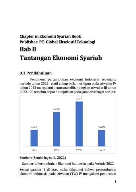 PDF Tantangan Ekonomi Syariah