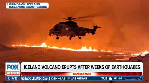 ‘it Is Spectacular Stunning Images Show Massive Volcanic Eruption In Iceland Allsides