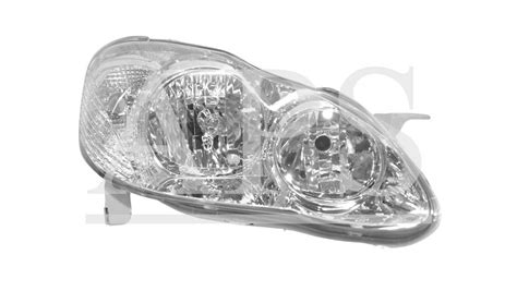 Toyota Altis Fl Head Lamp Head Light Lampu Depan Shopee